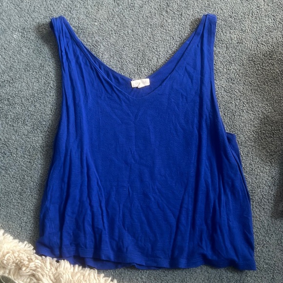 Dry Goods Tops Royal Blue Tank Top Poshmark